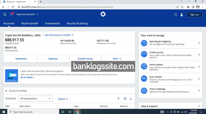Bank Logs With Email Access January 2024